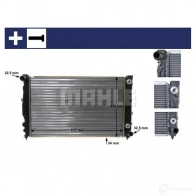 Радиатор охлаждения двигателя MAHLE ORIGINAL 1437574445 CR 648 000S DC3U4 JR - Изображение 13