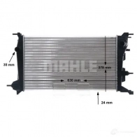 Радиатор охлаждения двигателя MAHLE ORIGINAL CR 840 001S JQ AA1 1437577261 - Изображение 8