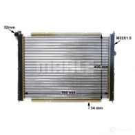 Радиатор охлаждения двигателя MAHLE ORIGINAL 1437574699 CR 361 000S XX9OV Z - Изображение 9