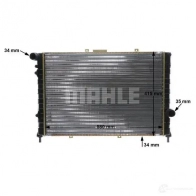 Радиатор охлаждения двигателя MAHLE ORIGINAL HF TQFV CR 589 000S 1437577260 - Изображение 9