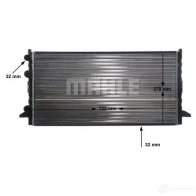 Радиатор охлаждения двигателя MAHLE ORIGINAL 1437636760 S XI8K CR 509 000S - Изображение 7