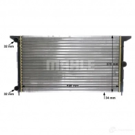 Радиатор системы охлаждения MAHLE ORIGINAL 1437574240 EO IG3NK CR607000S - Изображение 9