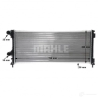 Радиатор охлаждения двигателя MAHLE ORIGINAL V6N W6H8 1437574225 CR 1448 000S - Изображение 9