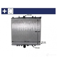 Радиатор охлаждения двигателя MAHLE ORIGINAL 1437574863 CR 1435 000S Y KZ2RRC - Изображение 10