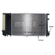 Радиатор охлаждения двигателя MAHLE ORIGINAL QM6O X9 CR 482 000S 1437574823 - Изображение 7