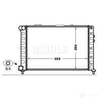 Радиатор охлаждения двигателя MAHLE ORIGINAL CR 1410 000S 1437577795 W 1DCT - Изображение 6