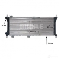 Радиатор охлаждения двигателя MAHLE ORIGINAL QD9N I CR 2173 000S 1437574241 - Изображение 7