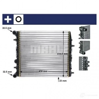 Радиатор охлаждения двигателя MAHLE ORIGINAL CR 454 000S 9 SPVI0 1437574134 - Изображение 13