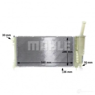 Радиатор охлаждения двигателя MAHLE ORIGINAL CR 843 000S PE 7ZBQC 1437575956 - Изображение 9