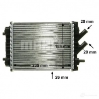 Радиатор охлаждения двигателя MAHLE ORIGINAL CR 1024 000P 5IUS K 1437577259 - Изображение 6