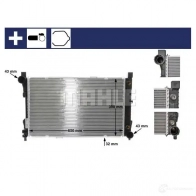 Радиатор охлаждения двигателя MAHLE ORIGINAL 6ZFW 6 CR 387 000S 1437576073 - Изображение 13