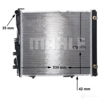 Радиатор охлаждения двигателя MAHLE ORIGINAL CR 290 000S QL CJ4 1437576772 - Изображение 7