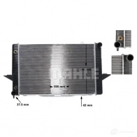Радиатор охлаждения двигателя MAHLE ORIGINAL Y S4GV 1437576790 CR 164 000S - Изображение 6