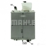 Радиатор охлаждения двигателя MAHLE ORIGINAL 1437636215 CR 2085 000P ZDZM 8DX - Изображение 7