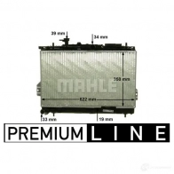 Радиатор охлаждения двигателя MAHLE ORIGINAL UBGJS GR CR 1292 000P 1437577219 - Изображение 7