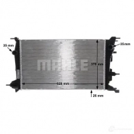 Радиатор охлаждения двигателя MAHLE ORIGINAL CR 840 000S T9KF XE 1437577416 - Изображение 9