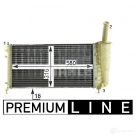 Радиатор охлаждения двигателя MAHLE ORIGINAL S0KS R9 1437577239 CR 1994 000P - Изображение 5