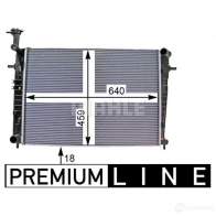 Радиатор охлаждения двигателя MAHLE ORIGINAL CR 1333 000P V51H C 1437577220 - Изображение 2