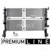 Радиатор охлаждения двигателя MAHLE ORIGINAL CR 2119 000P A M7VK1J 1437577745 - Изображение 5