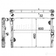 Радиатор охлаждения двигателя MAHLE ORIGINAL CR 1089 000P HS6 KRQR 1437579405 - Изображение 4