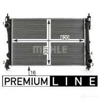 Радиатор охлаждения двигателя MAHLE ORIGINAL 1437578817 CR 2003 000P SF WYL - Изображение 5