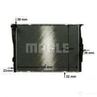 Радиатор охлаждения двигателя MAHLE ORIGINAL CR 1090 000P PH FNR 1437581333 - Изображение 10
