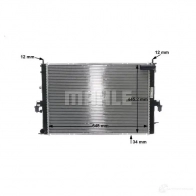 Радиатор охлаждения двигателя MAHLE ORIGINAL NAJAMC 0 CR 1510 000S 1437579191 - Изображение 9