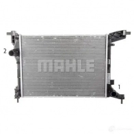 Радиатор охлаждения двигателя MAHLE ORIGINAL 1437579424 SMK 83O9 CR 1660 000P - Изображение 8