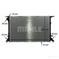 Радиатор охлаждения двигателя MAHLE ORIGINAL NF IBNH CR 911 000P 1437579990 - Изображение 7