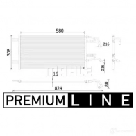 Радиатор охлаждения двигателя MAHLE ORIGINAL CWD2 8 1437580700 CR 935 000P - Изображение 2