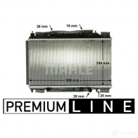 Радиатор охлаждения двигателя MAHLE ORIGINAL CR 88 000P VUF NE 1437577372 - Изображение 4
