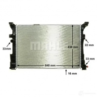 Радиатор охлаждения двигателя MAHLE ORIGINAL MDOU R3P CR 2169 000P 1437580225 - Изображение 7