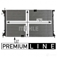 Радиатор охлаждения двигателя MAHLE ORIGINAL CR 18 000P 9IXL T 1437576279 - Изображение 5