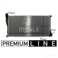 Радиатор охлаждения двигателя MAHLE ORIGINAL 1437580685 CR 288 000P JI 9CV - Изображение 8