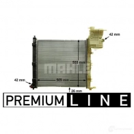 Радиатор охлаждения двигателя MAHLE ORIGINAL 1437580661 CR 714 000P 2XG8 HJ - Изображение 8
