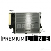 Радиатор охлаждения двигателя MAHLE ORIGINAL 1437581474 CR 244 000P 1MAH J4E - Изображение 8
