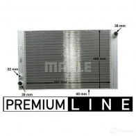 Радиатор охлаждения двигателя MAHLE ORIGINAL CR 1204 000P Q F2YFI5 1437581484 - Изображение 8