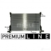 Радиатор охлаждения двигателя MAHLE ORIGINAL CR 86 000P 1437581427 Q RVJCK - Изображение 2