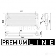 Радиатор охлаждения двигателя MAHLE ORIGINAL Y K1H7 1437581593 CR 2320 000P - Изображение 2