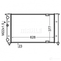 Радиатор охлаждения двигателя MAHLE ORIGINAL 2 R0UI CR 134 000S 1437584583 - Изображение 7