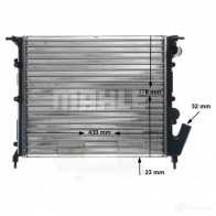 Радиатор охлаждения двигателя MAHLE ORIGINAL CR 149 000S 1437584606 4BE 3C - Изображение 7