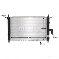 Радиатор охлаждения двигателя MAHLE ORIGINAL CR 1306 000S SZE CT21 1437584973 - Изображение 8