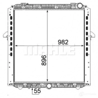 Радиатор охлаждения двигателя