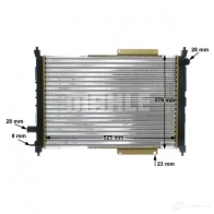 Радиатор охлаждения двигателя MAHLE ORIGINAL CR 622 000S 1437588106 WL XSZ8 - Изображение 9
