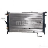 Радиатор охлаждения двигателя MAHLE ORIGINAL 1437588119 CR 440 000S 9POZA 1 - Изображение 9