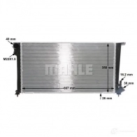 Радиатор охлаждения двигателя MAHLE ORIGINAL 1437588086 8TDJ 8 CR 504 000S - Изображение 9