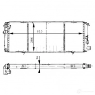 Радиатор охлаждения двигателя MAHLE ORIGINAL 47 UGK9 1437636713 CR 425 000S - Изображение 6