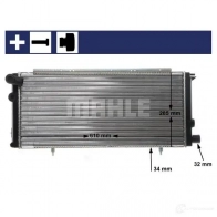 Радиатор охлаждения двигателя MAHLE ORIGINAL 47 UGK9 1437636713 CR 425 000S - Изображение 10