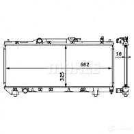 Радиатор охлаждения двигателя MAHLE ORIGINAL 1B5 UE9M CR 543 000S 1437573566 - Изображение 6