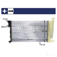 Радиатор охлаждения двигателя MAHLE ORIGINAL 1437584905 CR 487 000S 6I7U0 3 - Изображение 10
